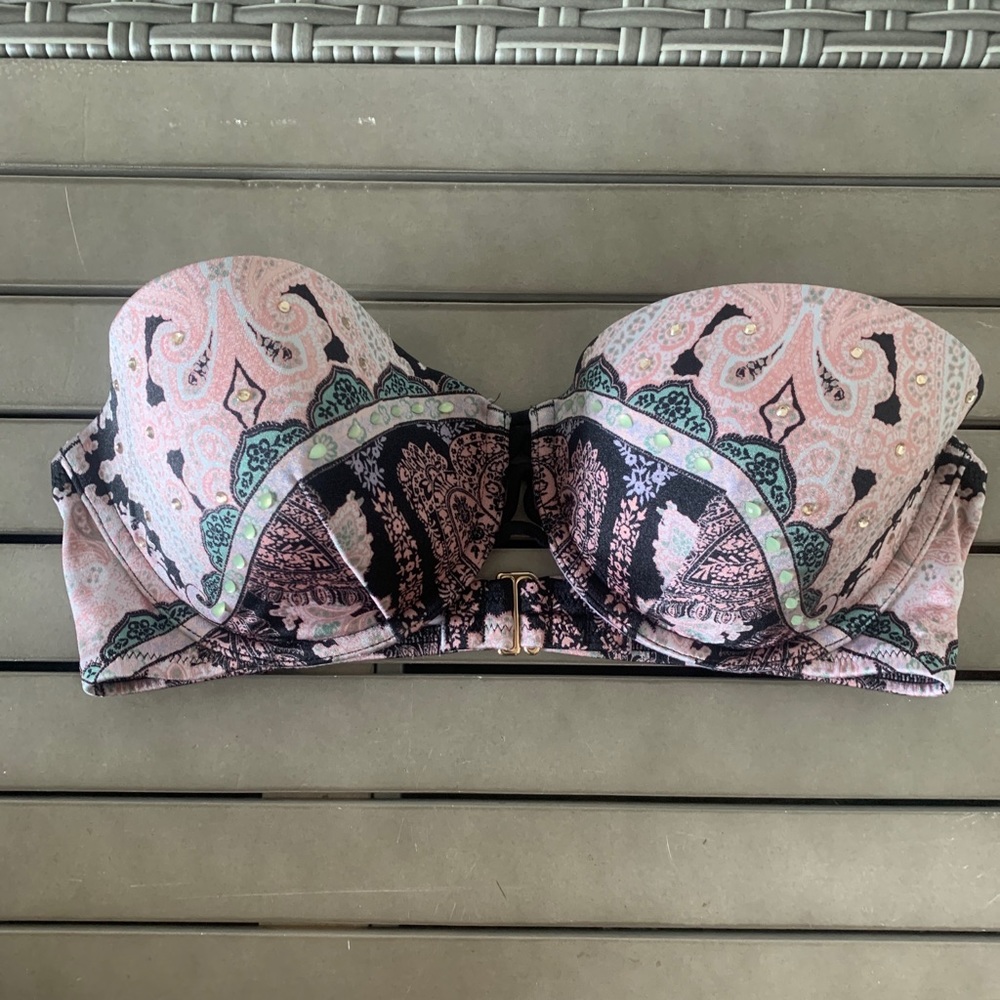 Victoria Secret Strapless Bikini Top (34 D)